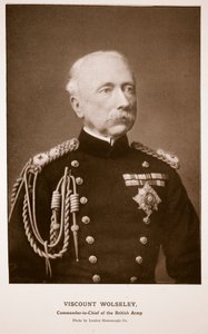 Visconte Wolseley, fotografia attribuita a London Stereoscopic Co. (foto seppia)